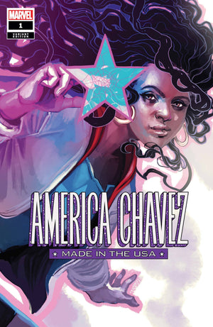 America Chavez: Made in the USA (2021) #1 (of 5) Stephanie Hans Cover