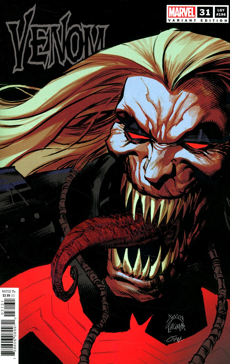 Venom (2018) #31 Ryan Stegman Cover