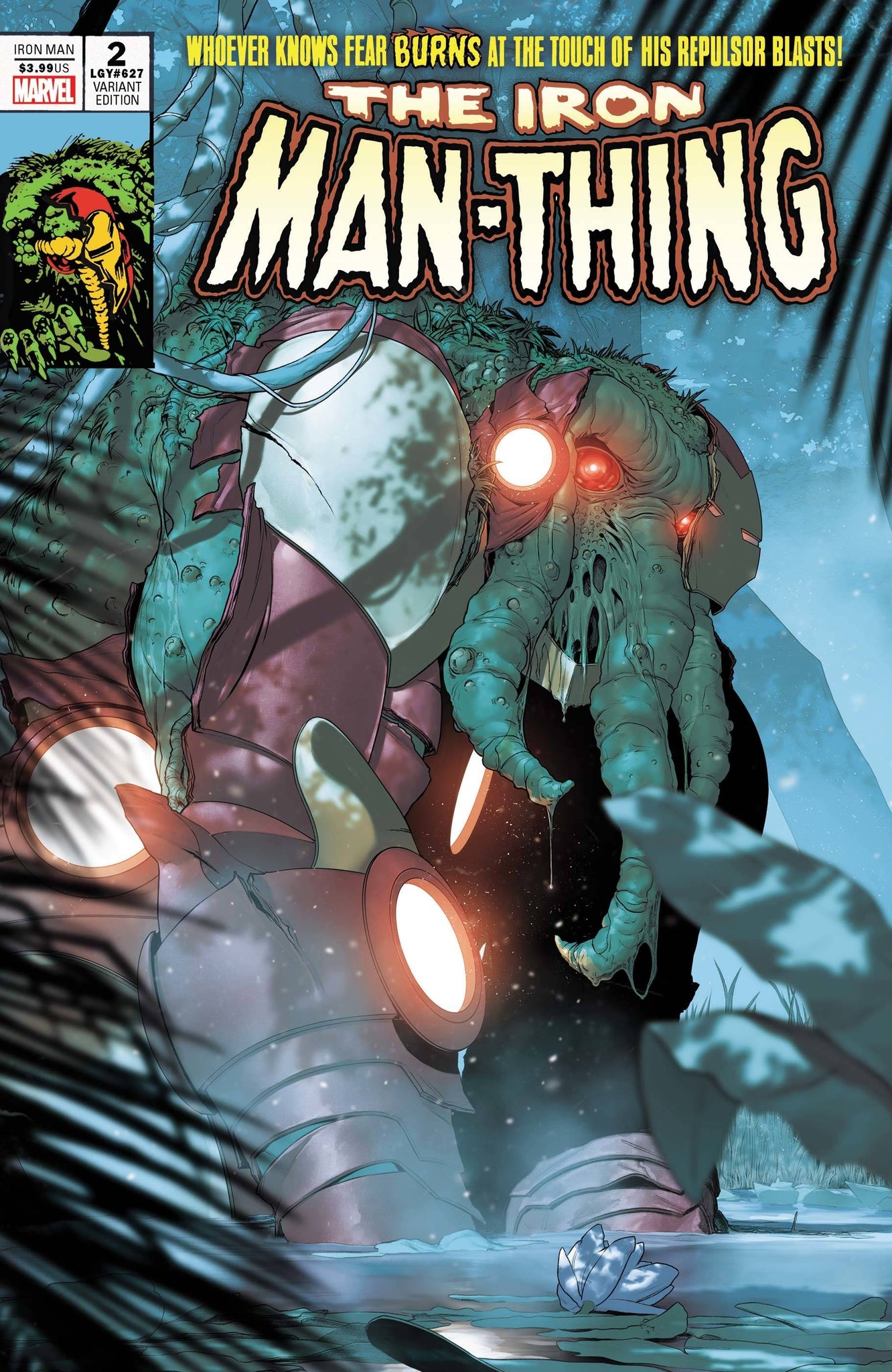 Iron Man (2020) #02 Mattia De Iulis Horror Cover