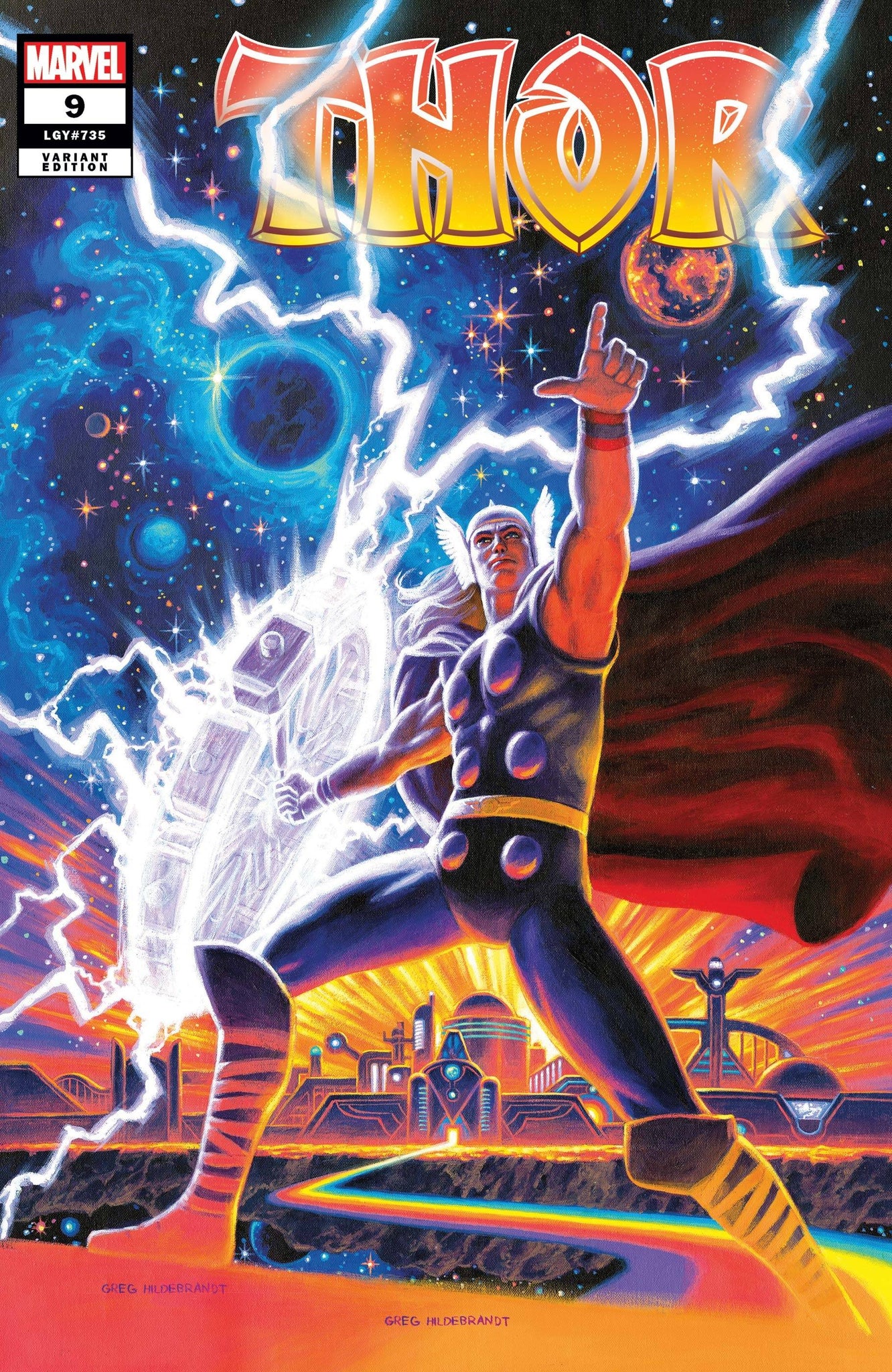Thor (2020) #09 Greg Hildebrandt Cover