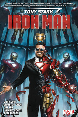 Tony Stark: Iron Man (2018) by Dan Slott Omnibus HC