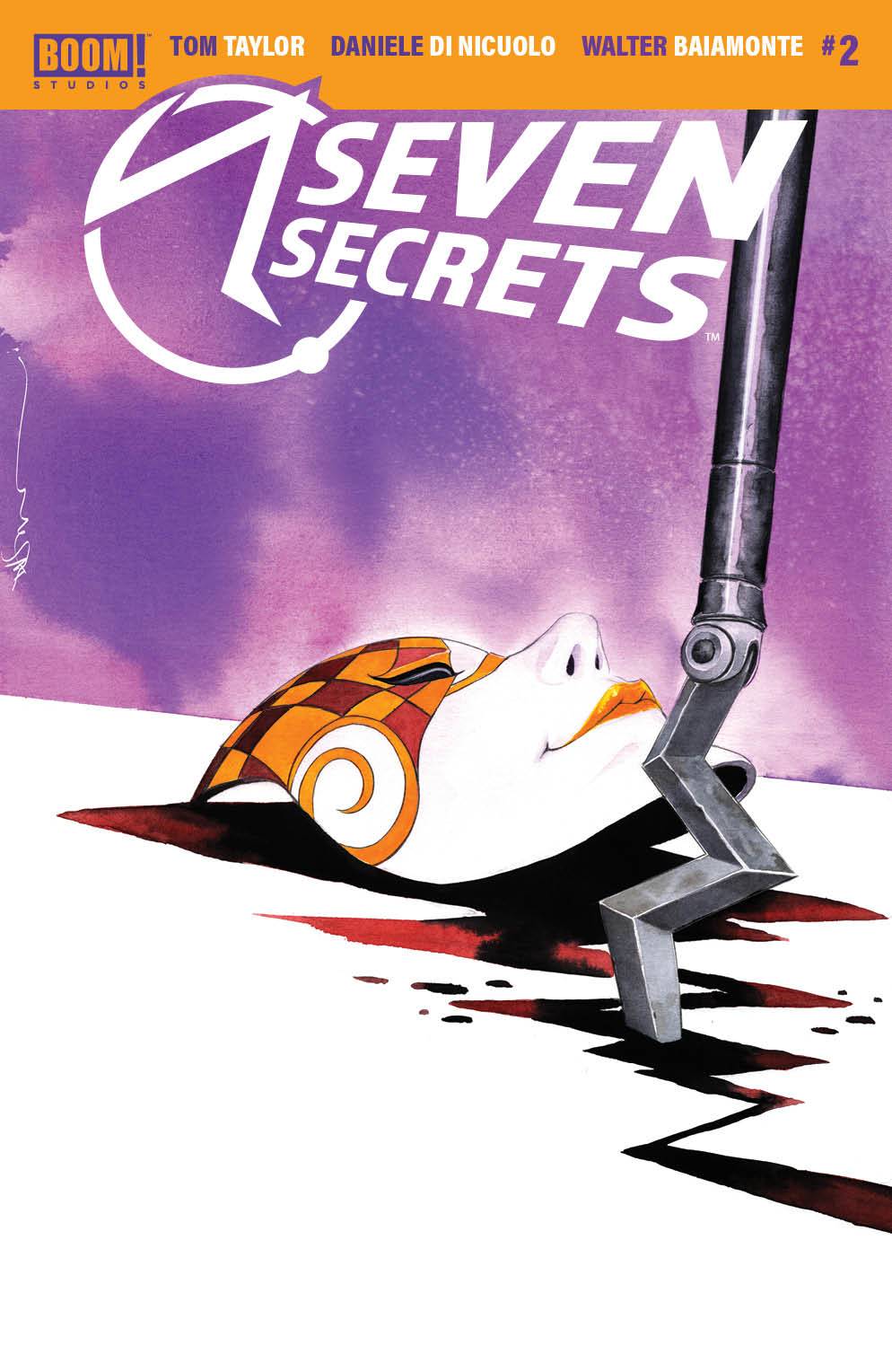 Seven Secrets (2020) #02 Dustin Nguyen Cover