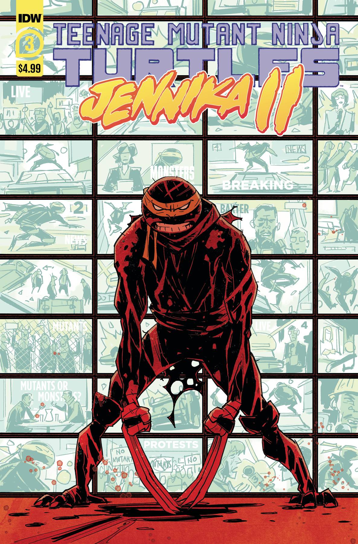 Teenage Mutant Ninja Turtles: Jennika II (2020) #3 (of 6)