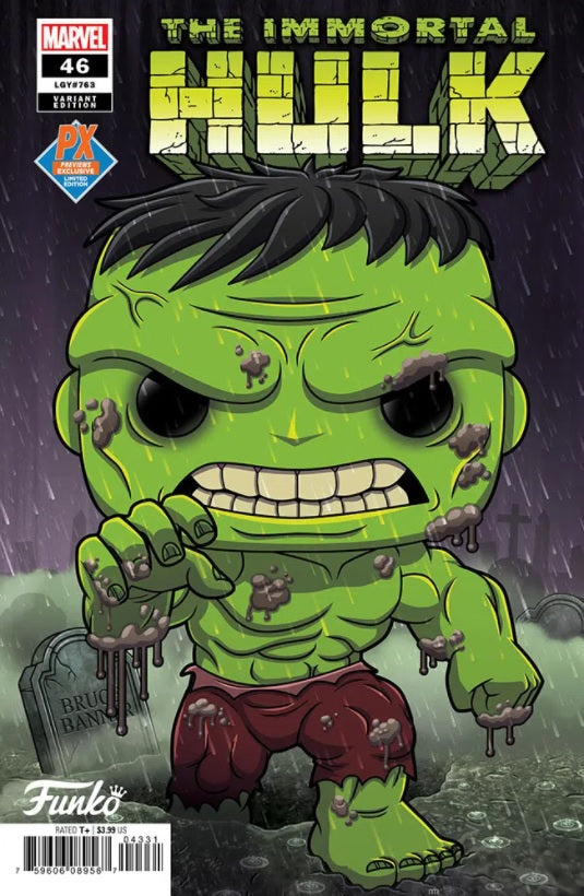 Immortal Hulk (2018) #46 Previews Exclusive Funko POP! Vinyl Cover