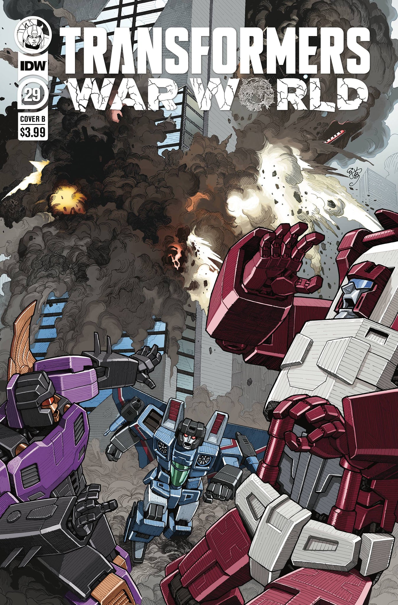 Transformers (2019) #29 E. J. Su Cover