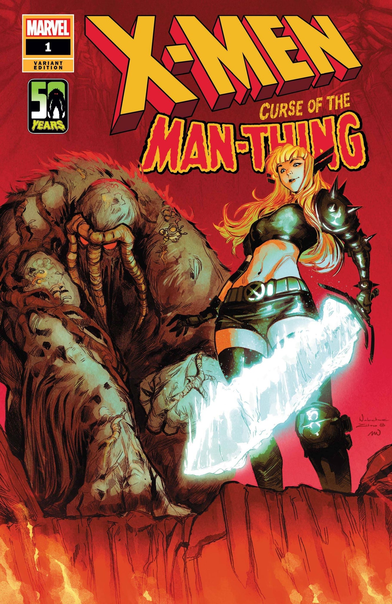 X-Men: Curse of the Man-Thing (2021) #1 Nabetse Zitro Cover