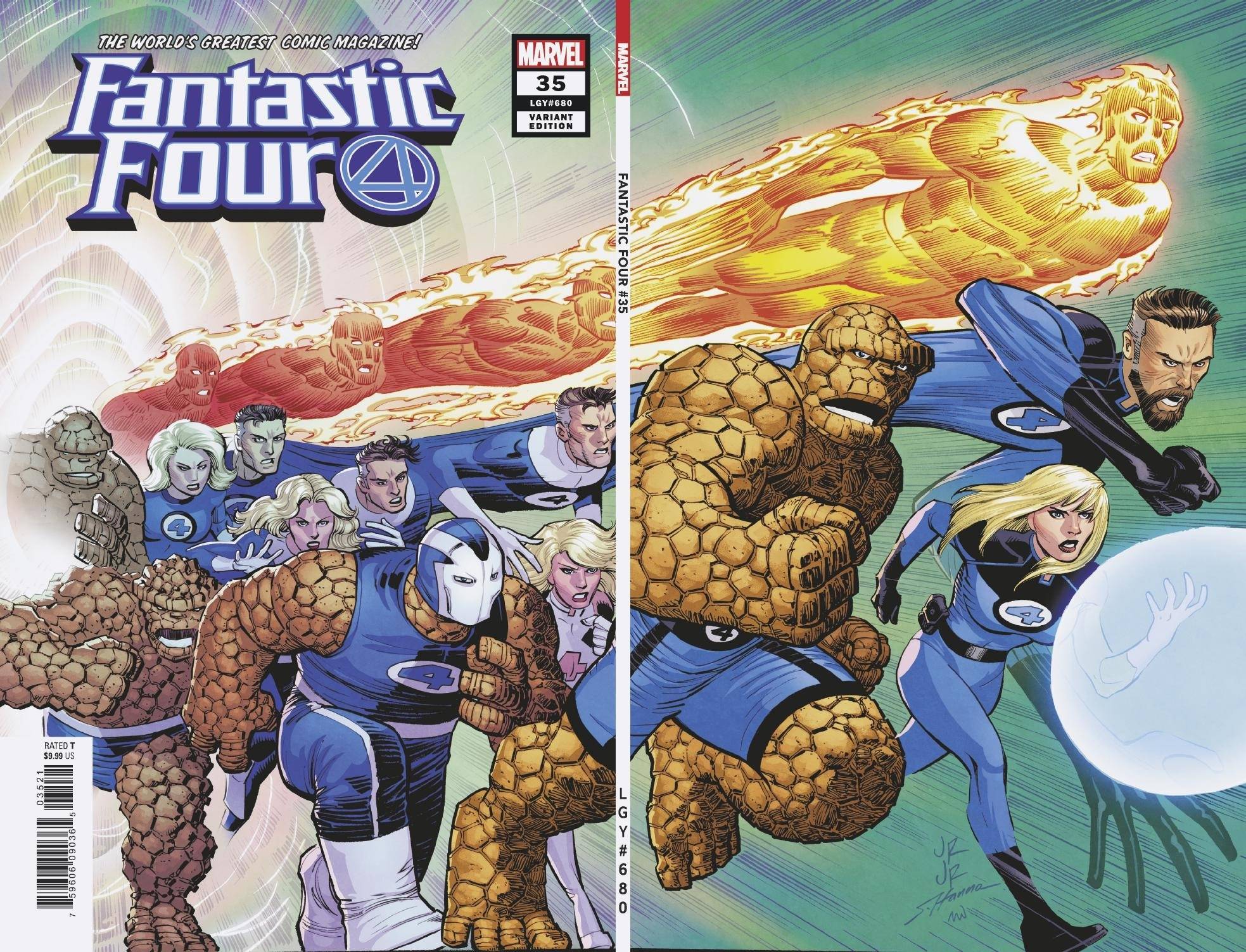 Fantastic Four (2018) #35 John Romita Cover