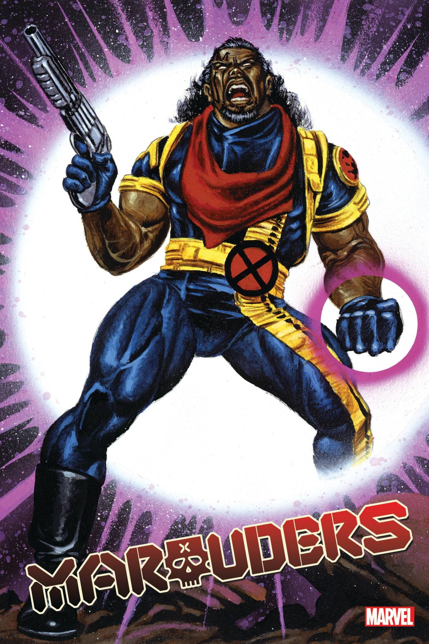 Marauders (2019) #25 Joe Jusko Bishop Marvel Masterpieces Cover