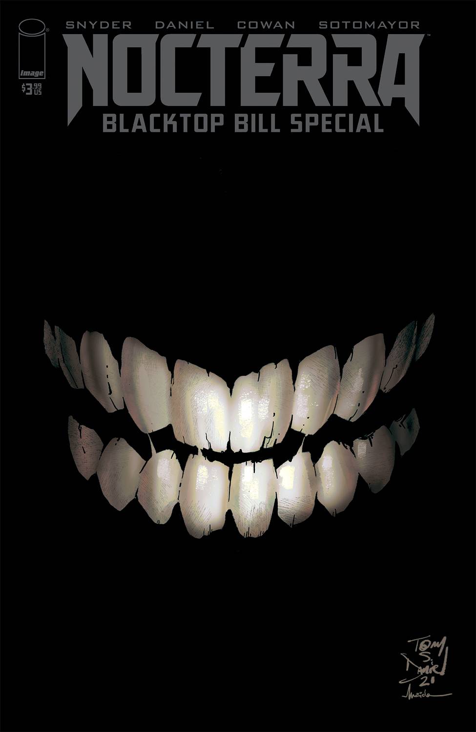 Nocterra: Blacktop Bill Special (One-Shot) Blackout Cover