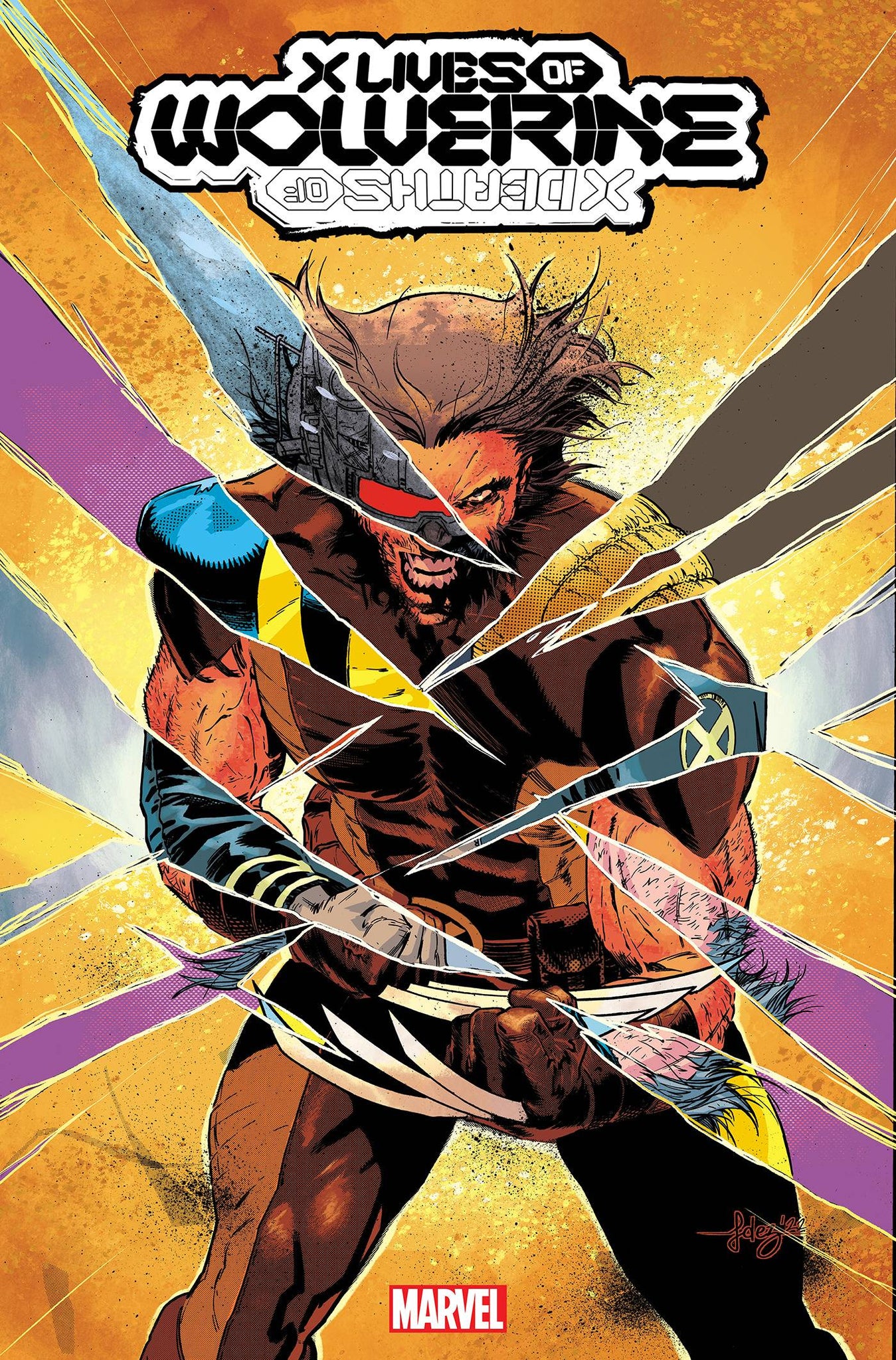 X Lives of Wolverine (2022) #5 (of 5) Javi Fernandez The Lives of Wolverine Cover