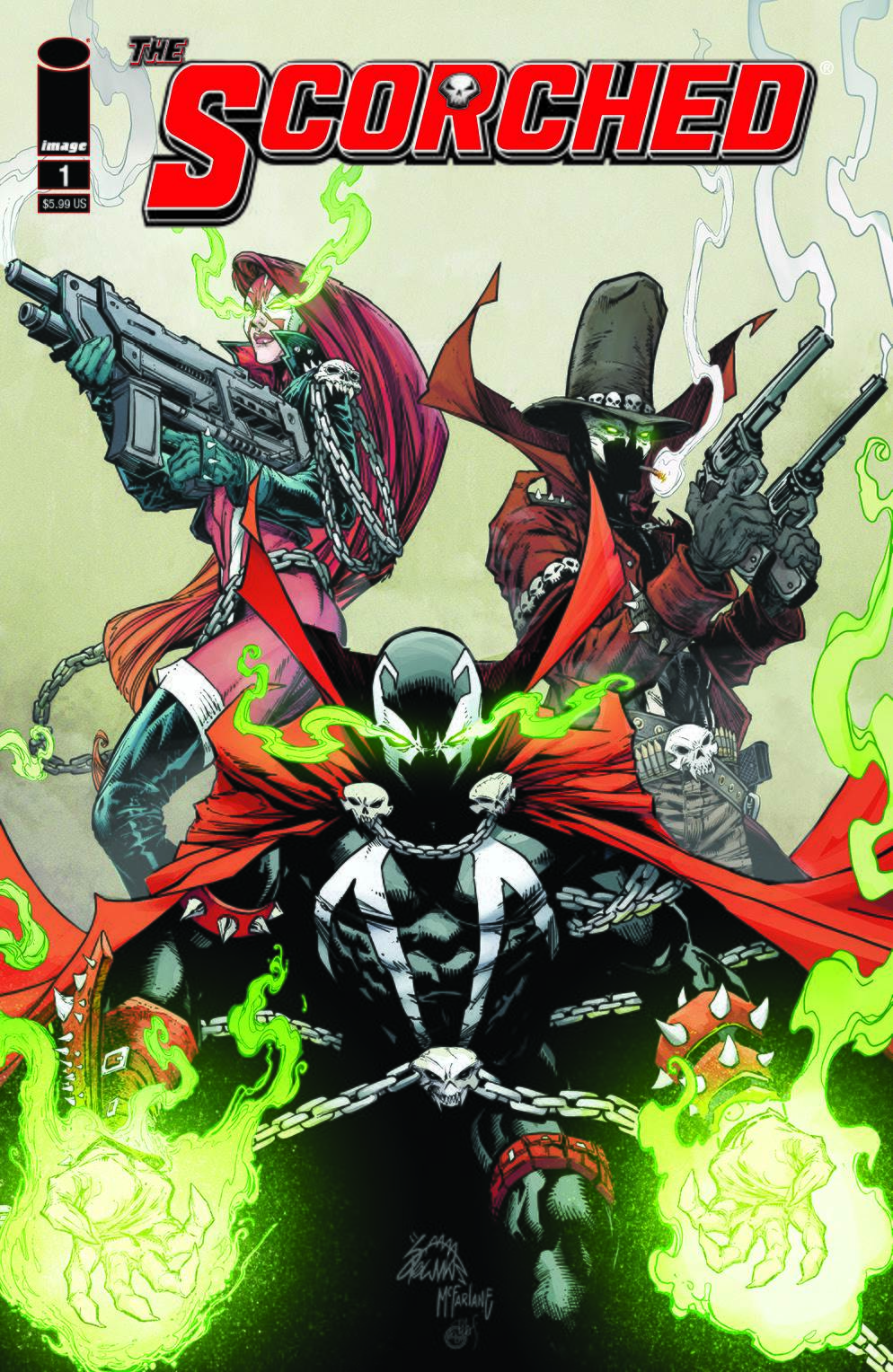 Spawn: The Scorched (2021) #1 Ryan Stegman Cover