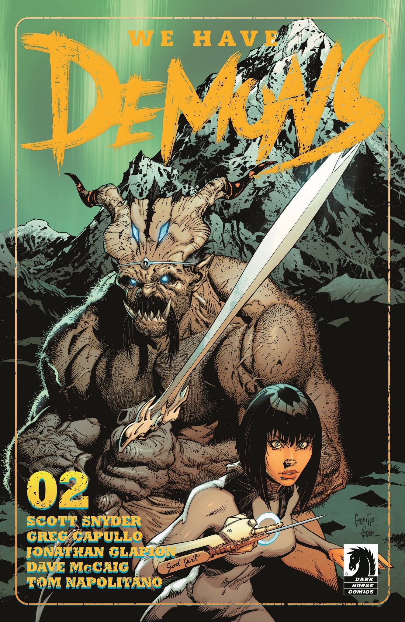 We Have Demons (2022) #2 (of 3) Foil Greg Capullo Cover