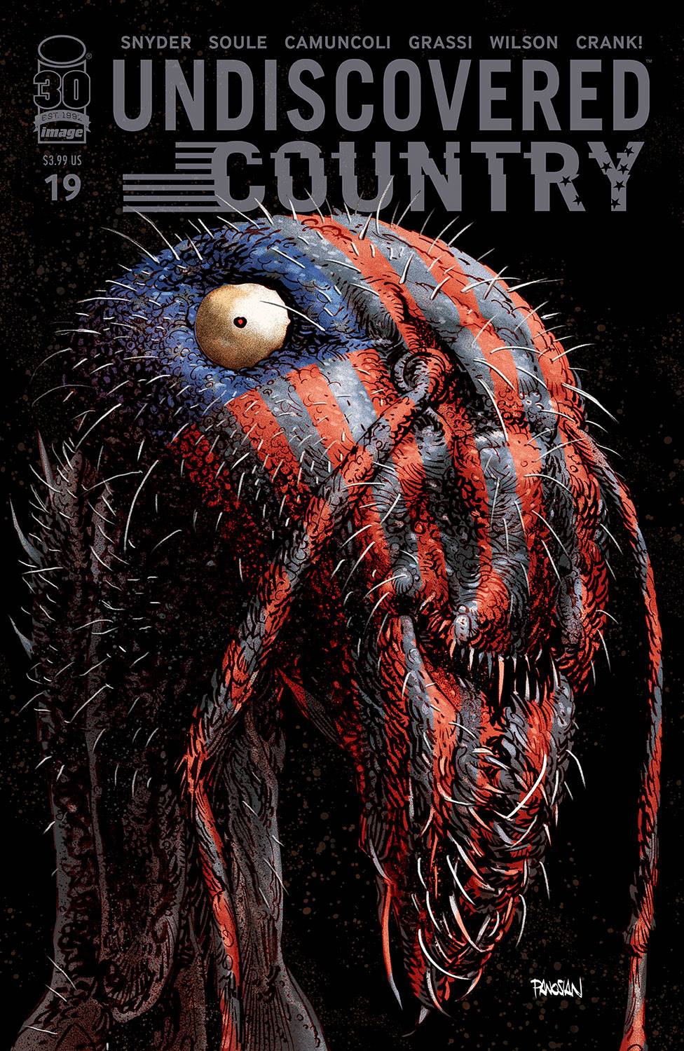 Undiscovered Country (2019) #19 Panosian Cover