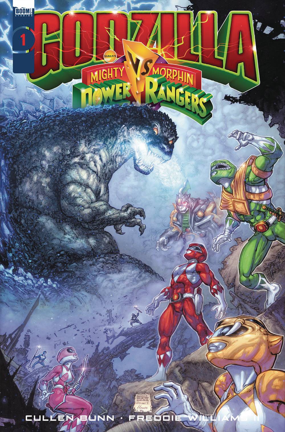 Godzilla Vs Mighty Morphin Power Rangers
