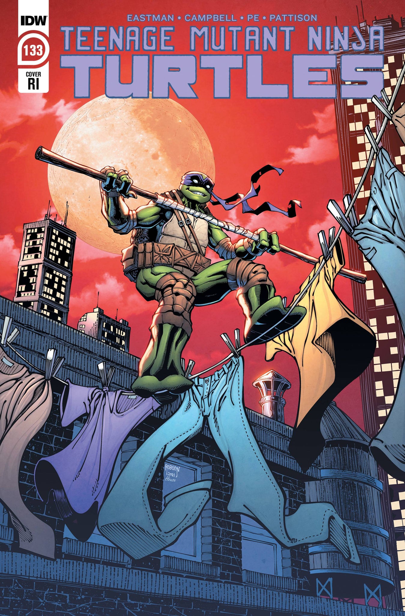 Teenage Mutant Ninja Turtles Ongoing #133 Whalen Variant
