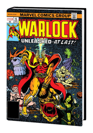 Adam Warlock Omnibus HC -  Direct Market Cover