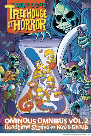 Simpsons Treehouse Of Horror Ominous Omnibus Vol 02 Deadtime