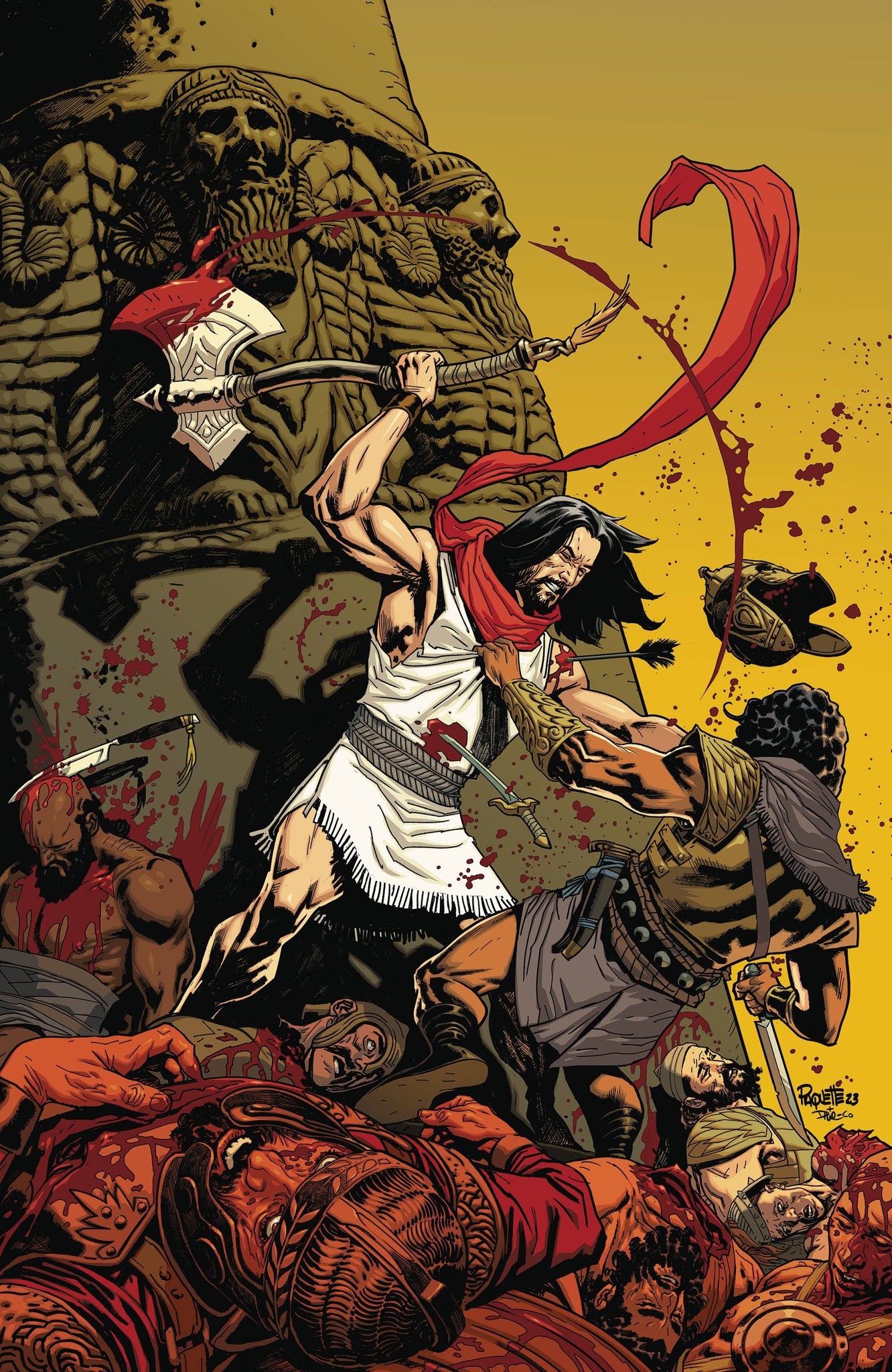 Brzrkr Fallen Empire  1:50 Paquette Variant