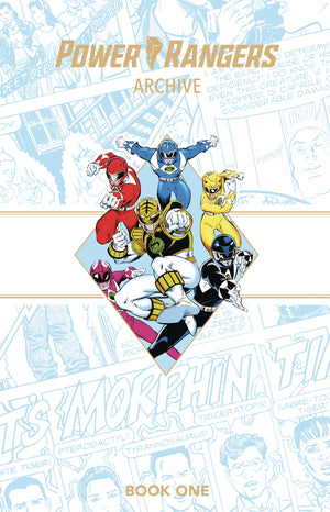 Power Rangers Archive Deluxe Edition Hc Book 01