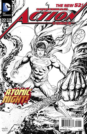 Action Comics (The New 52) #22 Black & White Variant