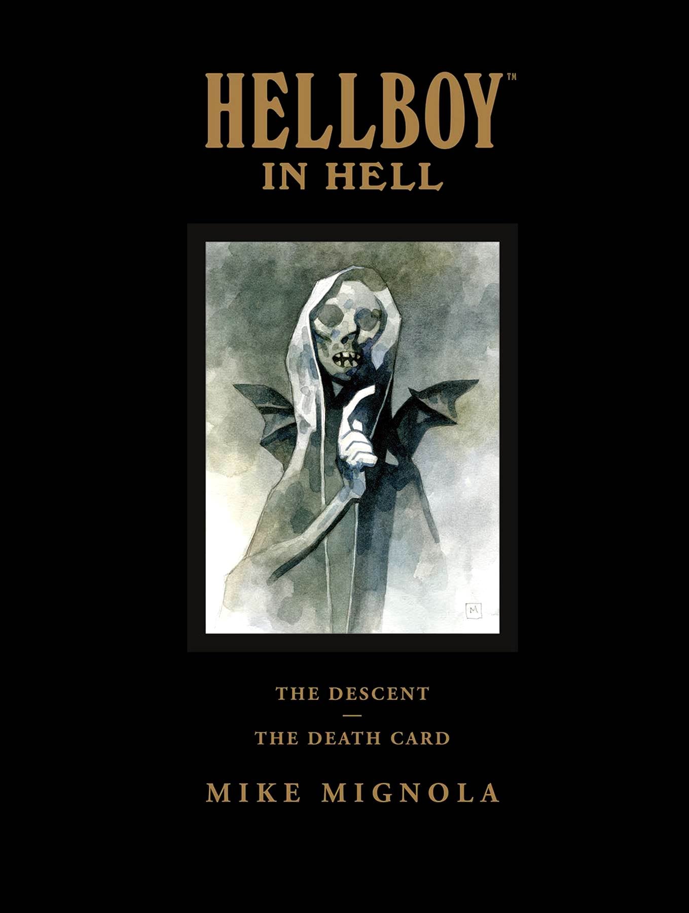 Hellboy in Hell Library Edition: The Descent / The Death Card HC