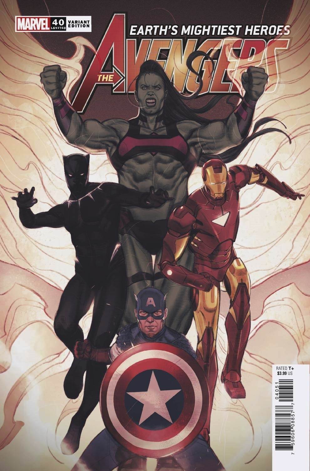 Avengers (2018) #40 Joshua Swaby Cover