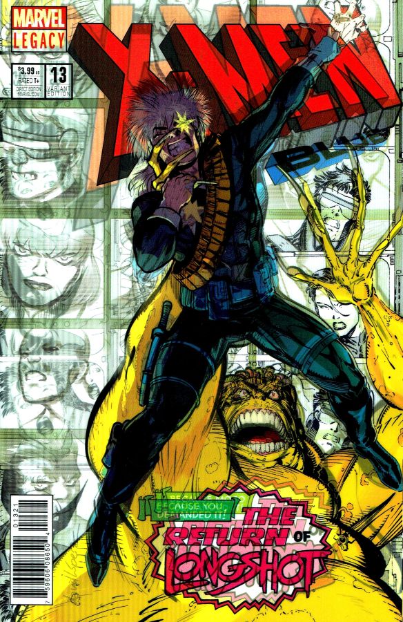 X-Men Blue (2017) #13 Lenticular Cover