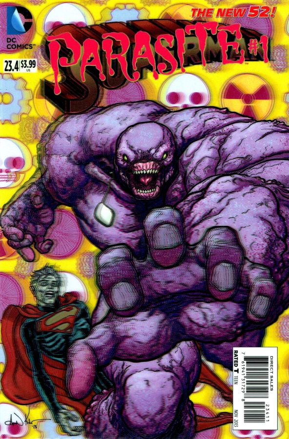 Superman (The New 52) #23.4: Parasite 3D Cover
