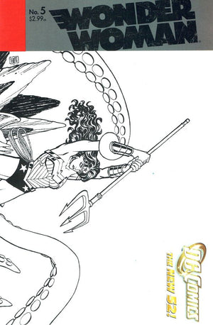 Wonder Woman (The New 52) #05 Black & White Variant