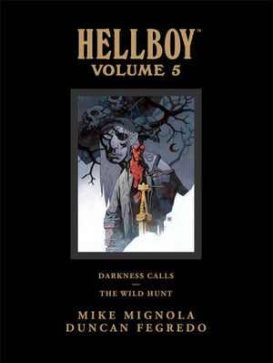 Hellboy Library Edition Volume 5: Darkness Calls / The Wild Hunt HC