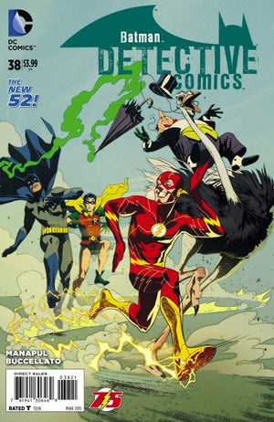 Detective Comics (The New 52) #38 The Flash 75th Anniversary Variant