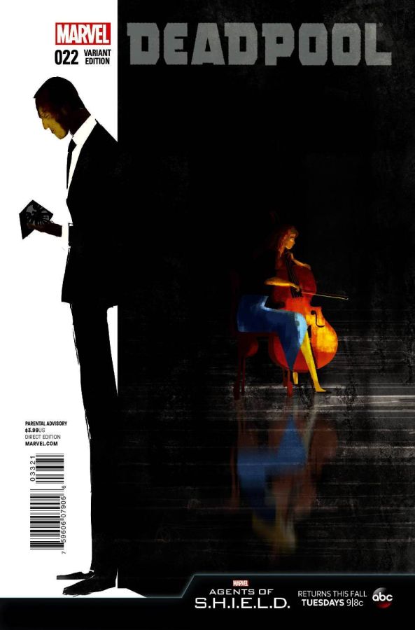 Deadpool (2012) #33 Agent of SHIELD Cover