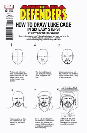 Defenders #06 How to Draw Cover