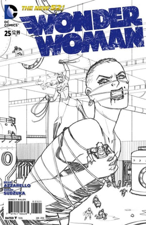Wonder Woman (The New 52) #25 Black & White Variant