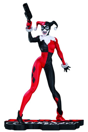 Harley Quinn: Red, White and Black by Jim Lee Statue