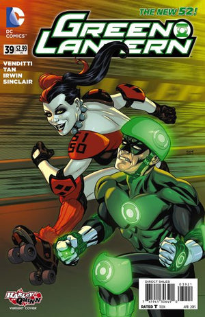 Green Lantern (The New 52) #39 Harley Quinn Variant