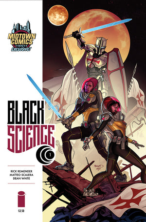 Black Science (2013) #01 Midtown Comics Variant