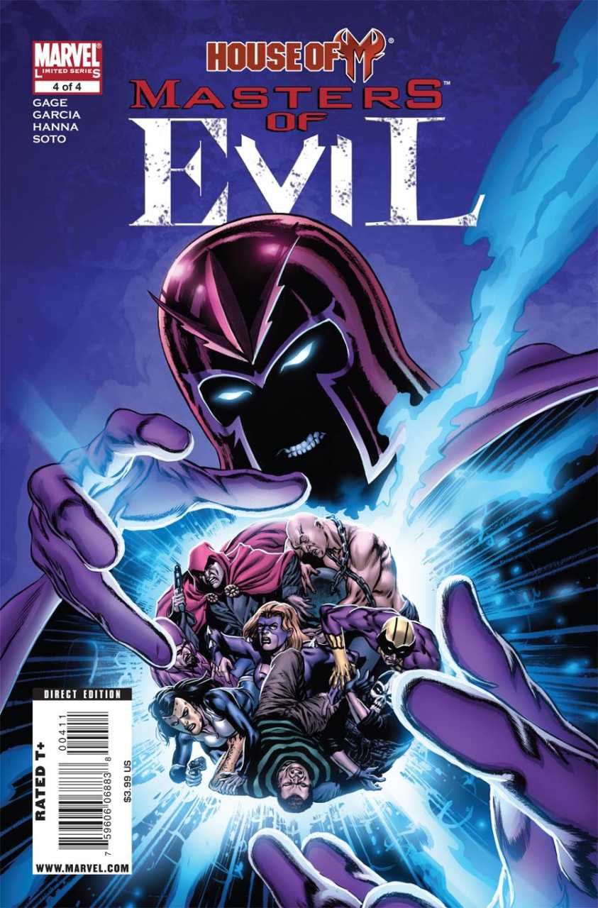 House of M: Masters of Evil #1-4 Comic Set