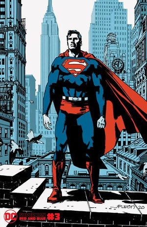 Superman: Red and Blue (2021) #3 (of 6) John Paul Leon Cover