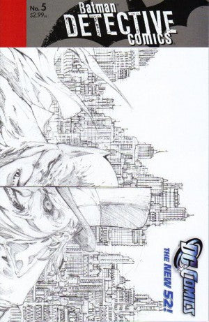 Detective Comics (The New 52) #05 Black & White Variant