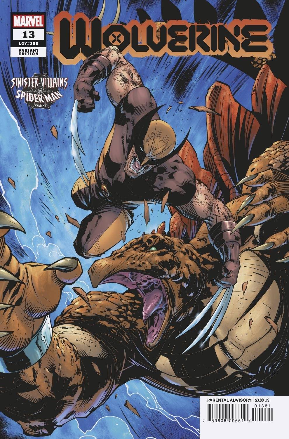 Wolverine (2020) #13 Ryan Benjamin Sinister Villains of Spider-Man Cover