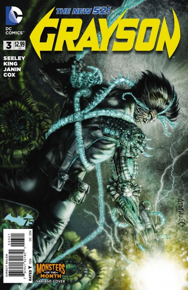 Grayson (The New 52) #03 Monsters of the Month Variant