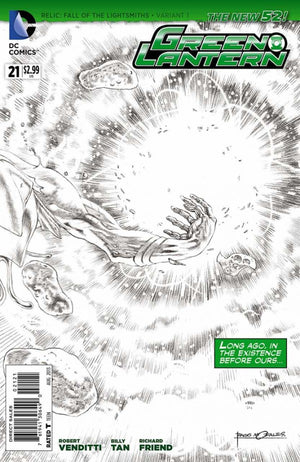Green Lantern (The New 52) #21 Black & White Variant