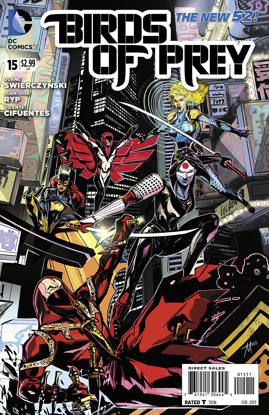 Birds of Prey (The New 52) #15