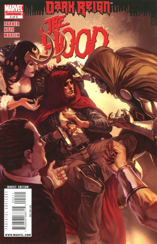 Dark Reign: The Hood #1-5 Comic Set