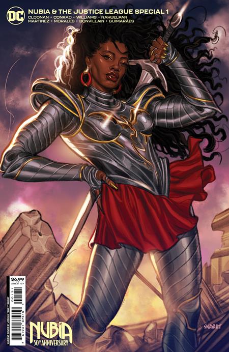 Nubia And The Justice League Special (2022) #1 (ONE Shot) Joshua Sway Swaby Card Stock Cover
