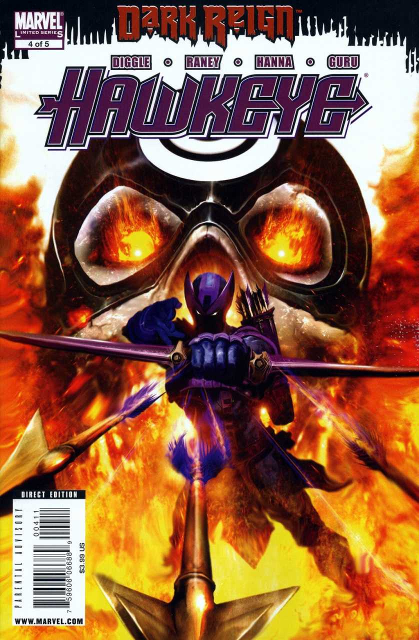 Dark Reign: Hawkeye #1-5 Comic Set