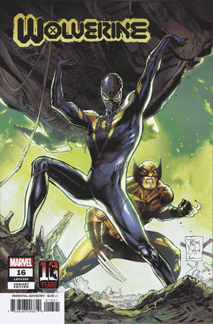 Wolverine (2020) #16 Tony Daniel Miles Morales 10th Anniversary Cover