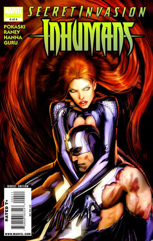 Secret Invasion: Inhumans #1-4 Comic Set