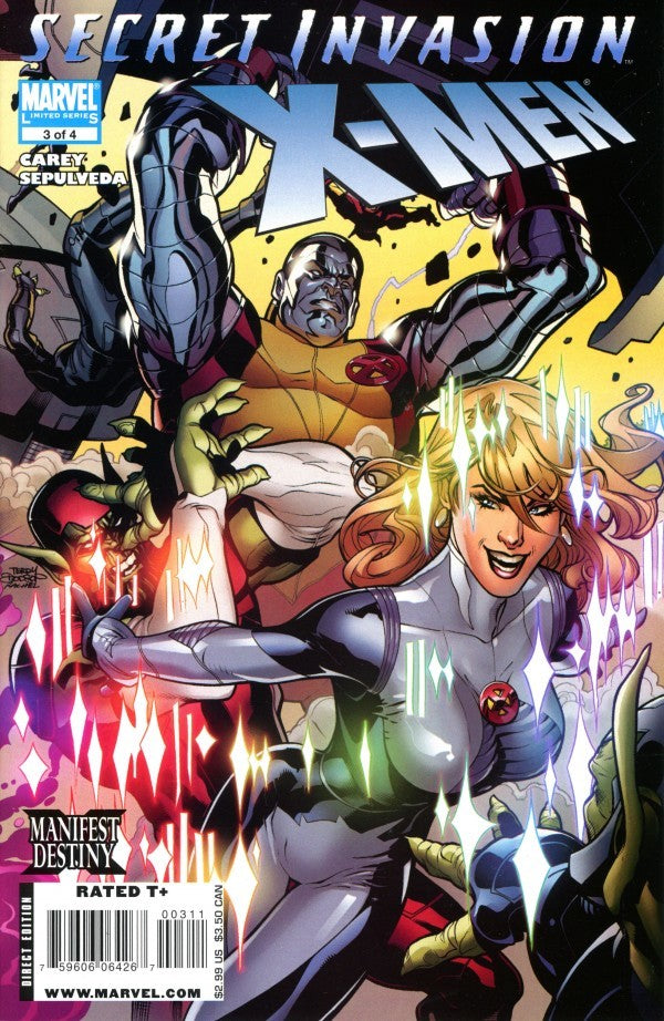 Secret Invasion: X-Men #1-4 Comic Set